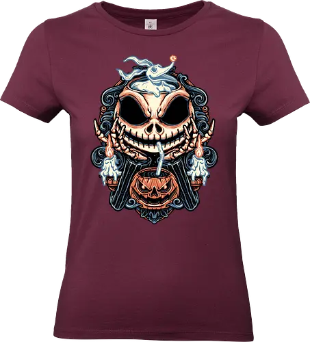 Pumpkin Juice - Horror, Halloween, animation, animated, movie, film, pumpkin - Standard T-Shirt (Women)