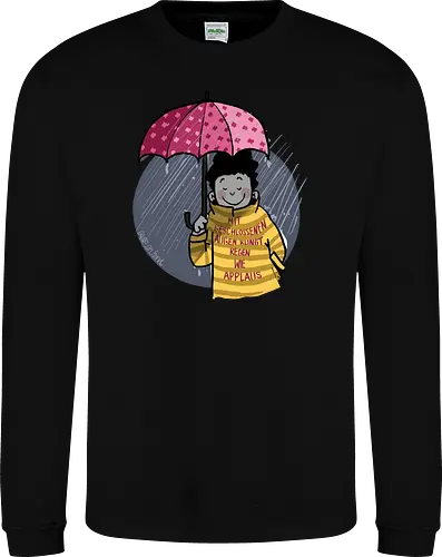 Mit geschlossenen Augen...