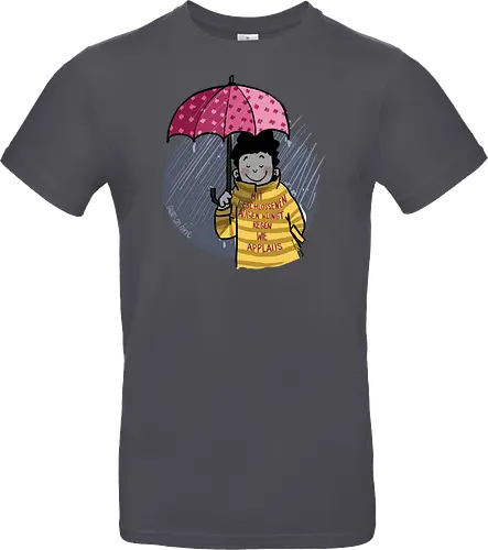 Mit geschlossenen Augen...