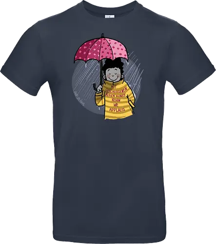 Mit geschlossenen Augen...