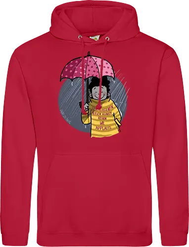 Mit geschlossenen Augen...