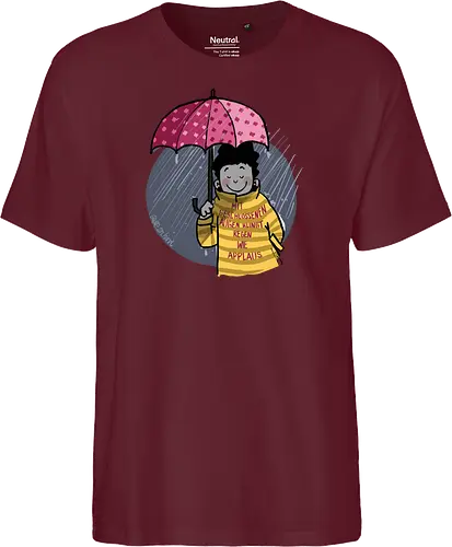 Mit geschlossenen Augen...