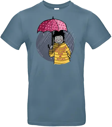 Mit geschlossenen Augen... - Ringelpullisprüche, Ringeldinger, streifenweise, Spruch, Weisheit, Motivation, Ringelpulli, SprücheShirt, Cartoon Illustration, Statement, Handgezeichnet, Humor, Selbstironie, Streifenpulli, Spruchshirt, deutsch - Standard T-Shirt