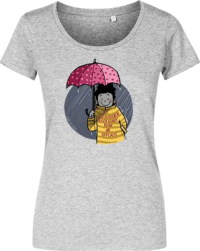 Mit geschlossenen Augen...