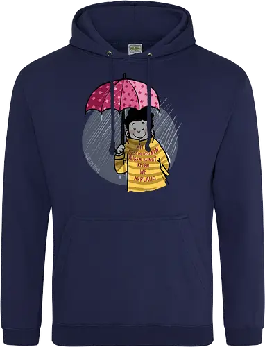 Mit geschlossenen Augen...