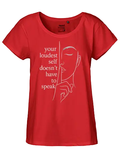 Your Loudest Self - Smilow, Twitch, Streamer, Katze, Chaos, Liebe - Fairtrade Girl Shirt