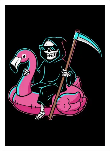 Grim Reaper Summer Vacay