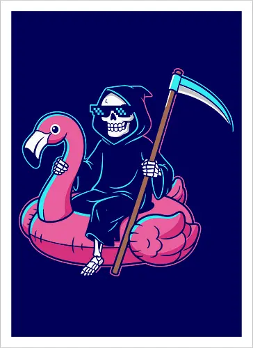 Grim Reaper Summer Vacay