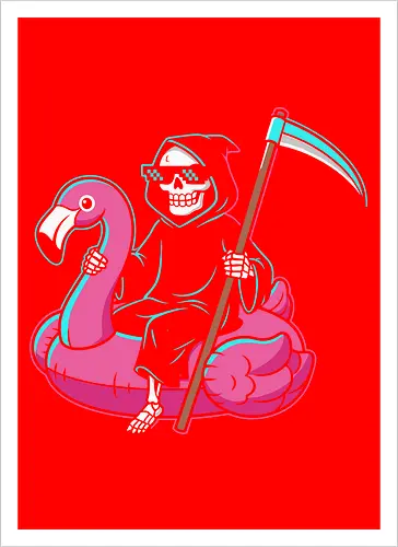 Grim Reaper Summer Vacay