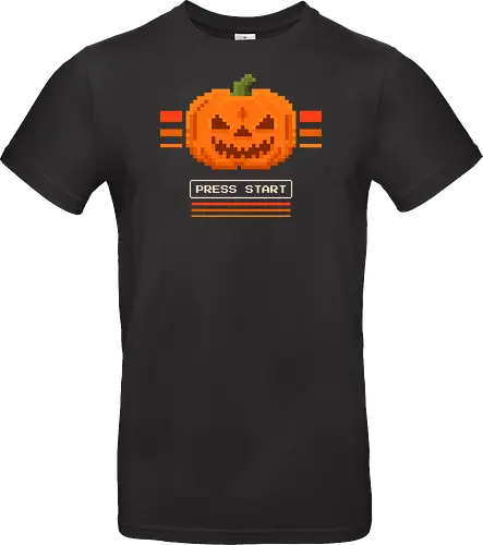 Pixel Pumpkin Press Start Retro Halloween