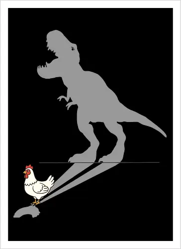  T-Rex Shadow (Inner Dino)