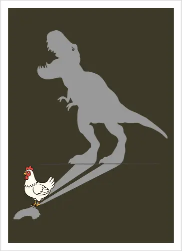  T-Rex Shadow (Inner Dino)