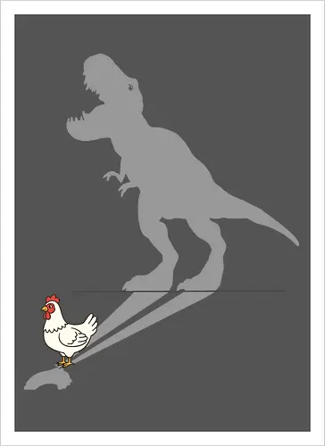  T-Rex Shadow (Inner Dino)