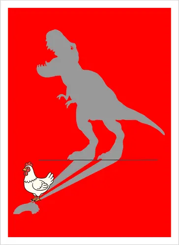  T-Rex Shadow (Inner Dino)
