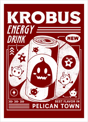 Krobus Energy Drink Grunge
