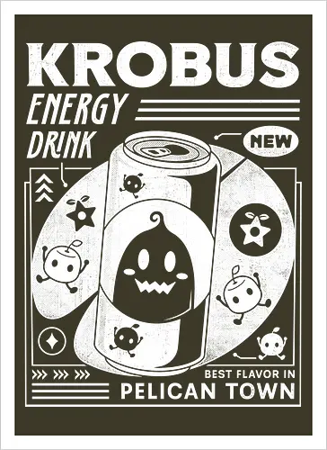 Krobus Energy Drink Grunge
