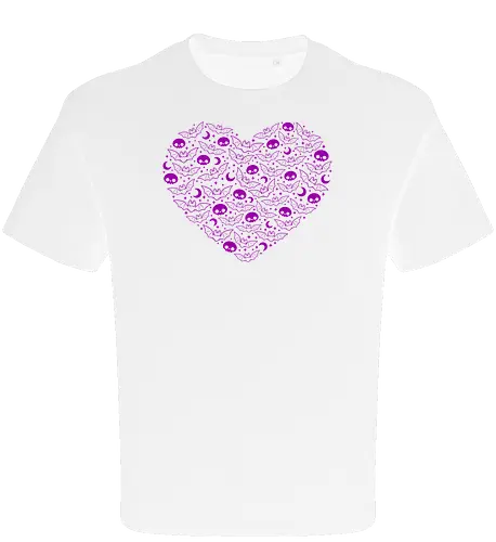 Kawaii Goth Bat Heart