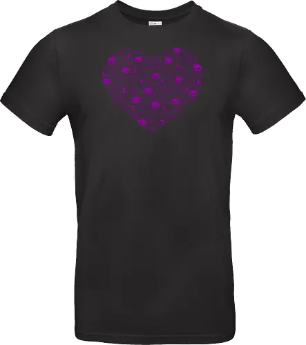 Kawaii Goth Bat Heart