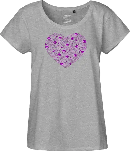 Kawaii Goth Bat Heart