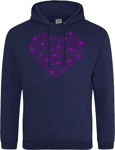 Kawaii Goth Bat Heart
