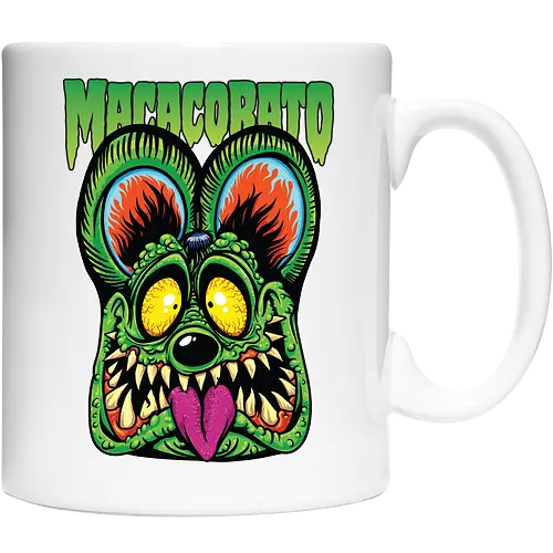 MacacoRato Rat Fink — Radioaktiver Lowbrow-Ratte