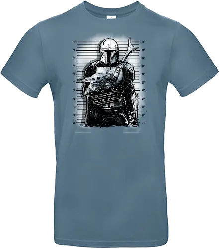 The mugshot - scifi, tv show, pop culture, bounty hunter, scifi tv show - Standard T-Shirt