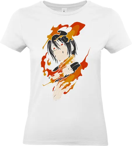 Lieutenant Akitaru Obi - Akitaru Obi, Fire Force, Company 8, anime, manga, fan art, t-shirt design, art print, flame, firefighter, Shonen, cool anime art, geek art, stylish, Enen no Shouboutai, leader, intense. - Standard T-Shirt (Women)