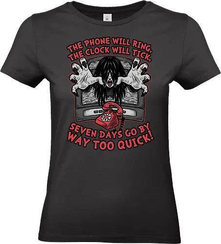 Horror Movie Girl Poem - Classic Horror, Classic, Horror, Horror Movies, Horror Movie, Retro, Retro Vintage, Vintage, Poems, Poem, Book, Japanese, Spooky Season, Spooky, Spooky Art, Scary, Ghost, Girl, Tv, Television, Phone - Standard T-Shirt (Women)
