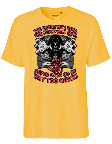 Horror Movie Girl Poem - Classic Horror, Classic, Horror, Horror Movies, Horror Movie, Retro, Retro Vintage, Vintage, Poems, Poem, Book, Japanese, Spooky Season, Spooky, Spooky Art, Scary, Ghost, Girl, Tv, Television, Phone - Fairtrade T-Shirt