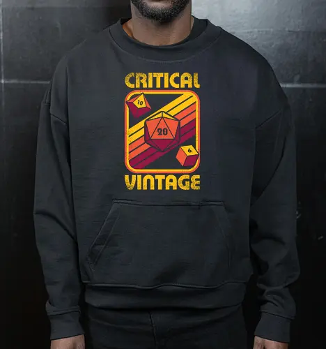 RPG Vintage Critical Dice