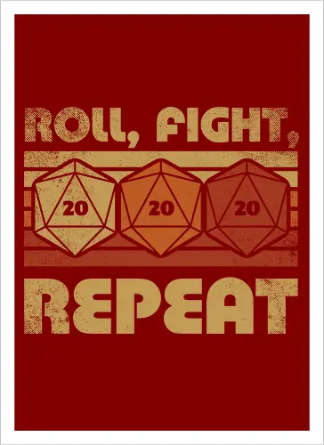 RPG Vintage Roll Fight