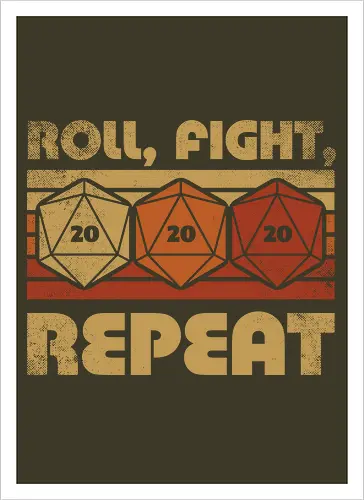 RPG Vintage Roll Fight