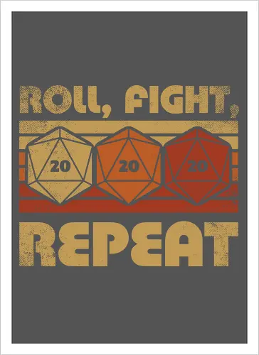 RPG Vintage Roll Fight