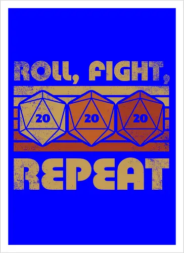 RPG Vintage Roll Fight