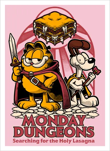 Monday Dungeons Lasagna