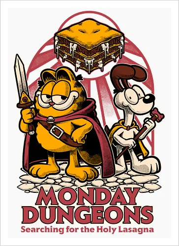 Monday Dungeons Lasagna