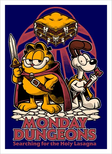Monday Dungeons Lasagna