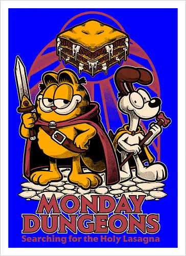 Monday Dungeons Lasagna