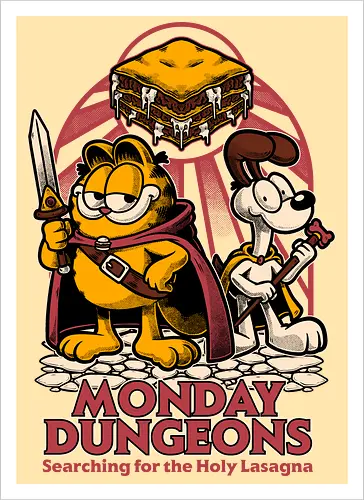 Monday Dungeons Lasagna