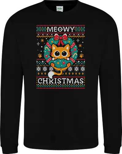 Meowy Christmas Cat