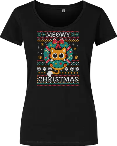 Meowy Christmas Cat