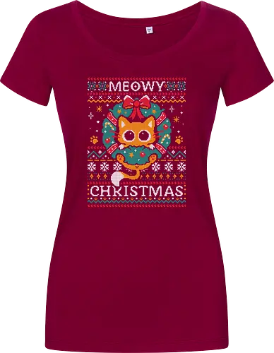 Meowy Christmas Cat
