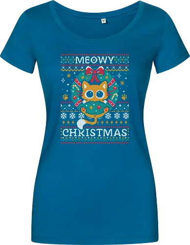 Meowy Christmas Cat