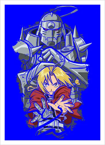 Fullmetal Brotherhood - Artprint