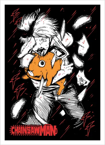 Denji and Pochita man - Chainsaw