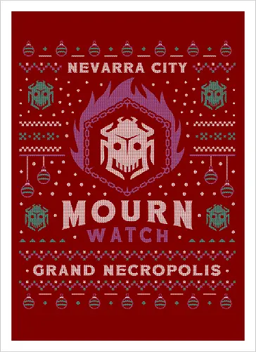 Mourn Watch Ugly Sweater