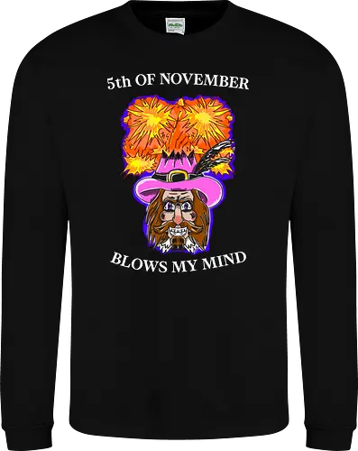 5. November Lustige Feier Guy Fawkes Bonfire Night