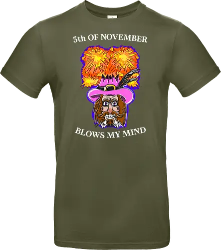 5. November Lustige Feier Guy Fawkes Bonfire Night