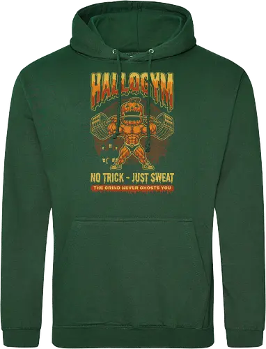 HalloGym - No Trick Just Sweat Gym Halloween Tee for Fitness Lovers