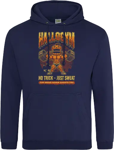 HalloGym - No Trick Just Sweat Gym Halloween Tee for Fitness Lovers